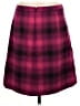 Halogen Plaid Burgundy Casual Skirt Size 10 - photo 2