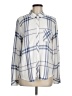 Rails 100% Rayon Plaid Ivory Long Sleeve Button-Down Shirt Size M - photo 1