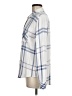 Rails 100% Rayon Plaid Ivory Long Sleeve Button-Down Shirt Size M - photo 5