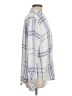 Rails 100% Rayon Plaid Ivory Long Sleeve Button-Down Shirt Size M - photo 4
