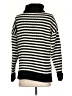 Gap Stripes Black Turtleneck Sweater Size S - photo 2