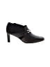 Brighton Black Brown Heels Size 6 - photo 1