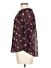 Jolt Purple 3/4 Sleeve Blouse Size L - photo 5