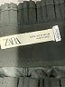 Zara Solid Black Casual Skirt Size M - photo 3