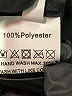 Unbranded 100% Polyester Black Vest Size M - photo 7