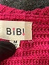 Bibi 100% Polyester Pink Pullover Sweater Size M - photo 4