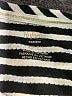 Rafaella Stripes Black Short Sleeve T-Shirt Size S - photo 7
