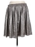 Corey Lynn Calter 100% Polyester Metallic Silver Casual Skirt Size M - photo 2