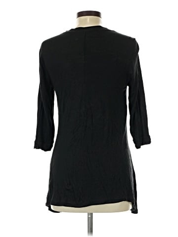 New York & Company 3/4 Sleeve Button-Down Shirt (view 2)