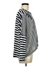 213 Industry Stripes Blue Long Sleeve Blouse Size M - photo 4