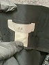 H&M 100% Polyester Solid Black Formal Skirt Size 4 - photo 4