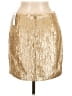 J.Crew 100% Polyester Metallic Gold Formal Skirt Size 6 (petite) - photo 2