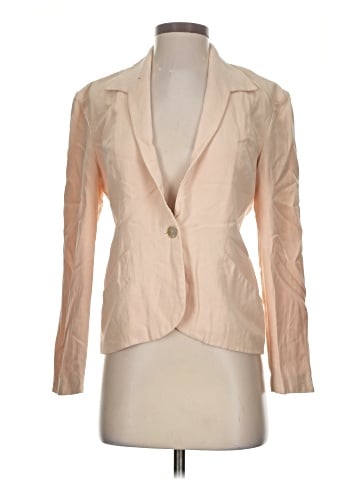 Henri Bendel Silk Blazer - front