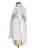 CBR 100% Polyester Ivory White Long Sleeve Blouse Size XS (estimated) - photo 5