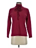 Adolfo Burgundy Long Sleeve Blouse Size S - photo 1
