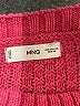MNG Hearts Pink Pullover Sweater Size 1X - photo 7