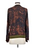 CAbi 100% Polyester Brown Long Sleeve Blouse Size XS - photo 2