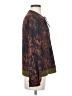 CAbi 100% Polyester Brown Long Sleeve Blouse Size XS - photo 4