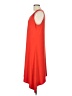 Chico's Solid Orange Casual Dress Size Lg (2) - photo 5