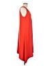 Chico's Solid Orange Casual Dress Size Lg (2) - photo 4