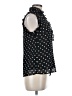 Susan Bristol 100% Polyester Polka Dots Black Sleeveless Blouse Size M - photo 4