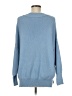 Zesica Solid Blue Pullover Sweater Size M - photo 2