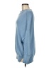 Zesica Solid Blue Pullover Sweater Size M - photo 5