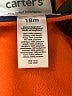 Carter's 100% Polyester Solid Blue Snow Jacket 12-18 MO / 18 MO - photo 4