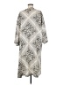 Mignon Doo 100% Polyester Silver Ivory Kimono One size - photo 2