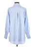 Assorted Brands 100% Polyester Stripes Blue Long Sleeve Blouse Size S - photo 2