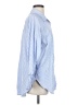 Assorted Brands 100% Polyester Stripes Blue Long Sleeve Blouse Size S - photo 4