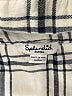 Splendid 100% Cotton Plaid White Long Sleeve Blouse Size S - photo 7
