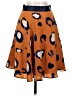 3.1 Phillip Lim for Target 100% Polyester Print Orange Casual Skirt Size 2 - photo 1