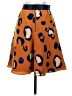 3.1 Phillip Lim for Target 100% Polyester Print Orange Casual Skirt Size 2 - photo 2