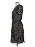 Max Studio 100% Polyester Animal Print Black Cocktail Dress Size S - photo 5