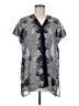 CAbi 100% Polyester Silver Kimono Size M - photo 1