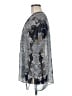 CAbi 100% Polyester Silver Kimono Size M - photo 5