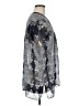 CAbi 100% Polyester Silver Kimono Size M - photo 4