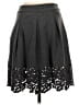 BCBGMAXAZRIA Solid Gray Casual Skirt Size 2 - photo 2