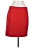 Express Solid Red Casual Skirt Size 8 - photo 1
