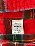 Old Navy - Maternity Plaid Red Long Sleeve Button-Down Shirt Size M - photo 6