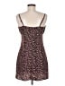 LA Hearts 100% Polyester Animal Print Brown Casual Dress Size M - photo 2
