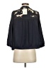Lauren Conrad 100% Polyester Blue 3/4 Sleeve Blouse Size XS - Sm - photo 2