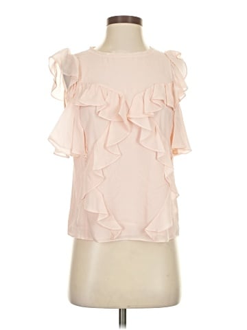 Rebecca Taylor Short Sleeve Blouse (view 1)