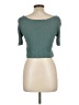 Unbranded Teal Short Sleeve Top Size L - photo 2