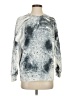 Lululemon Athletica 100% Cotton Tie-dye Silver Pullover Sweater Size 2 - photo 1