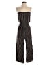 Blue Life 100% Cotton Stripes Black Jumpsuit Size XS - photo 1
