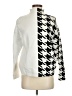 Frank Lyman Design Houndstooth Silver Pullover Sweater Size S - photo 1