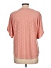 Cooper & Ella Pink Short Sleeve Blouse Size Lg (3) - photo 2