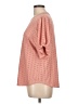 Cooper & Ella Pink Short Sleeve Blouse Size Lg (3) - photo 5
